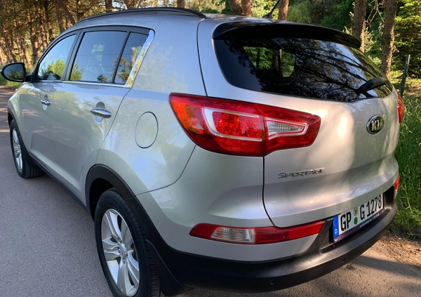 Kia Sportage cena 48500 przebieg: 112000, rok produkcji 2012 z Halinów małe 704